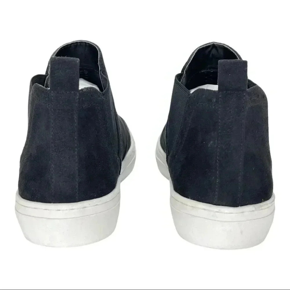 Seven Dials Darcy Black Fabric Suede Slip-On Womens Sneakers Size 8.5M - Picture 6 of 14